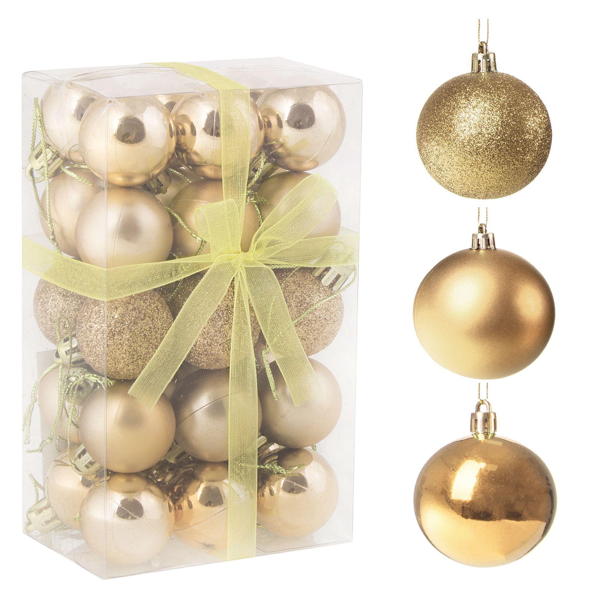 Набір ялинкових куль Springos d=3 см 30 шт CA0013