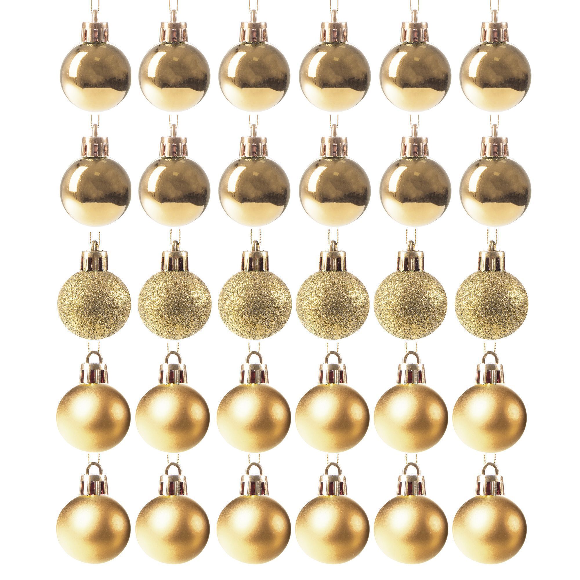 Набір ялинкових куль Springos d=3 см 30 шт CA0013