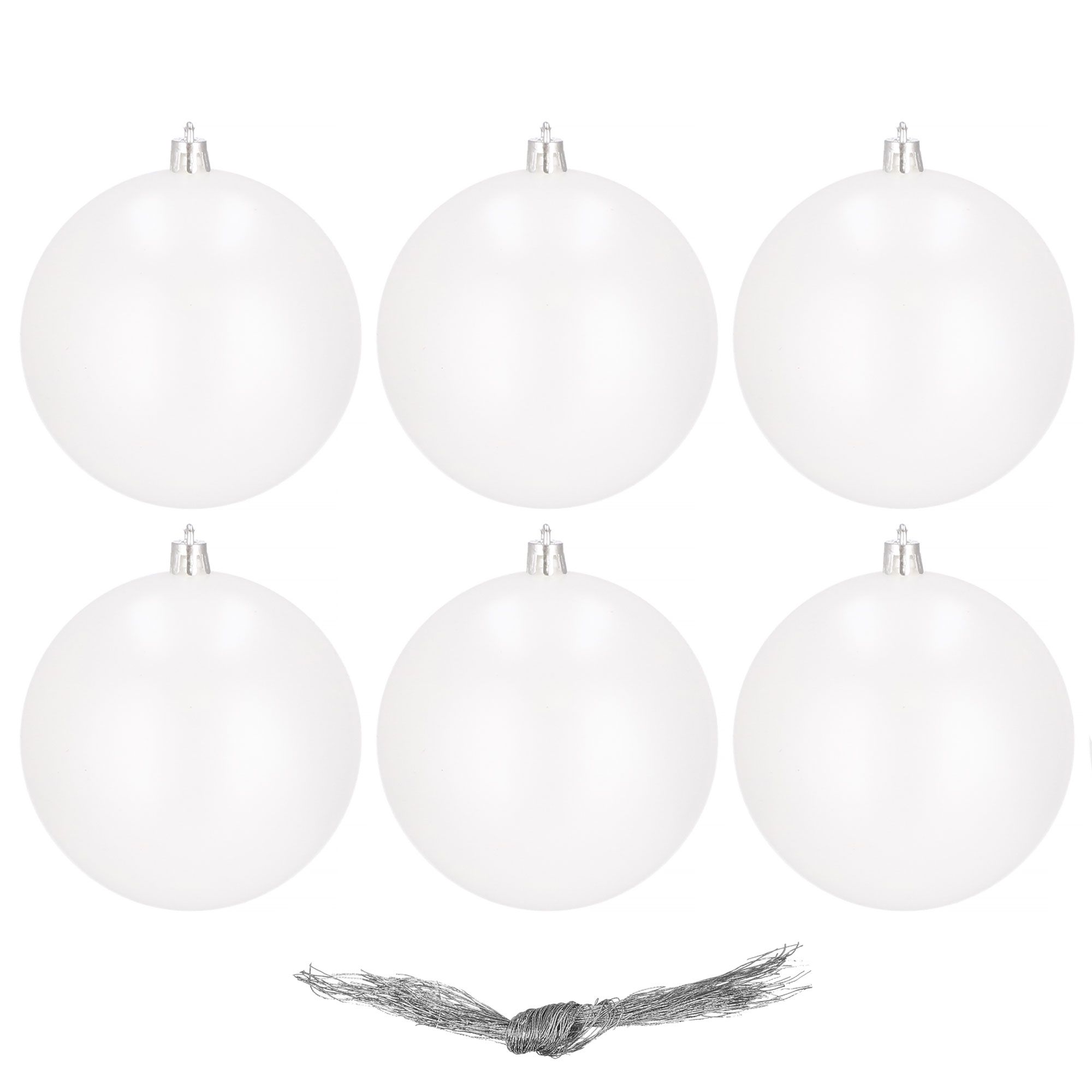 Набір ялинкових куль Springos d=10 см 6 шт CA0123