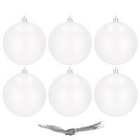 Набір ялинкових куль Springos d=10 см 6 шт CA0123