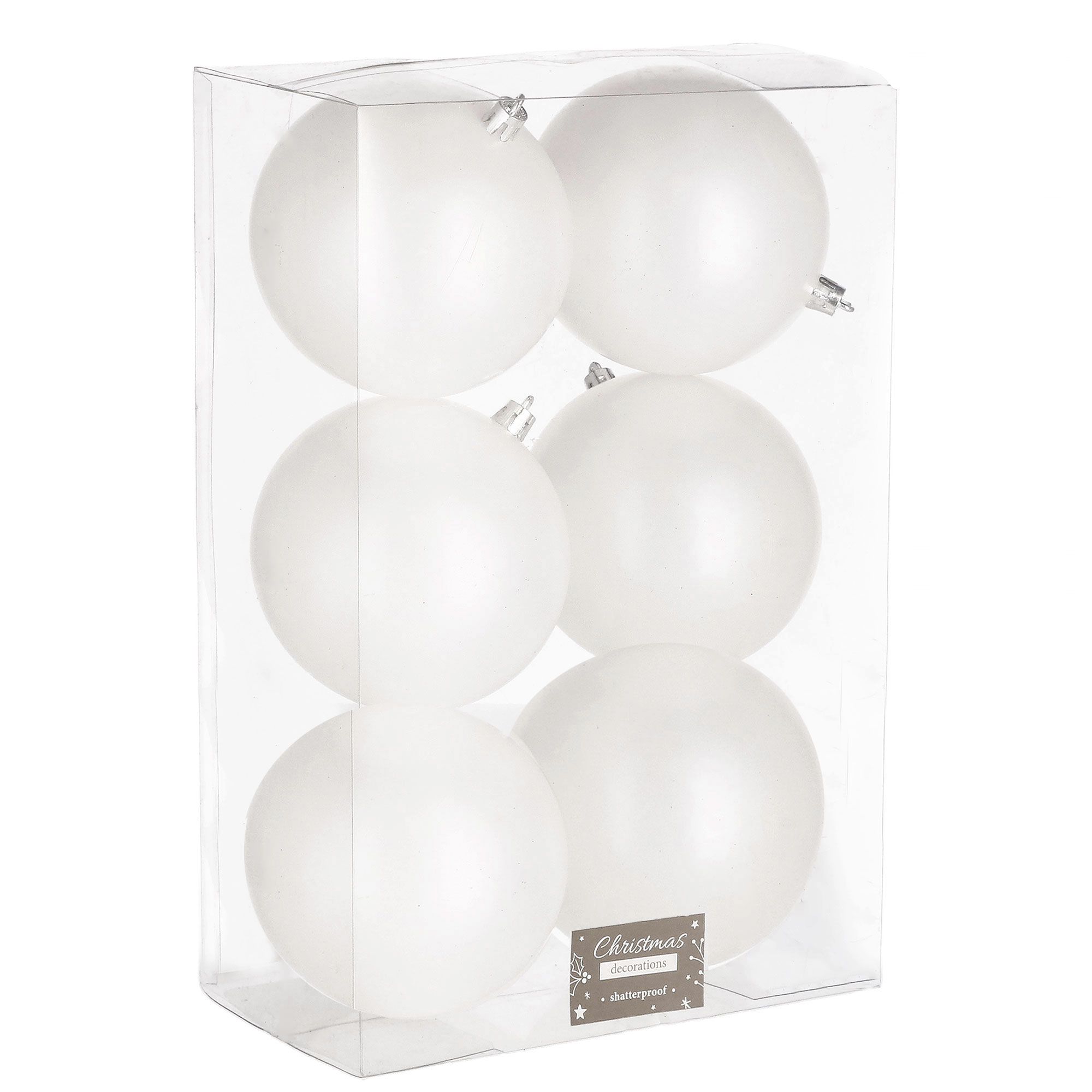 Набір ялинкових куль Springos d=10 см 6 шт CA0123