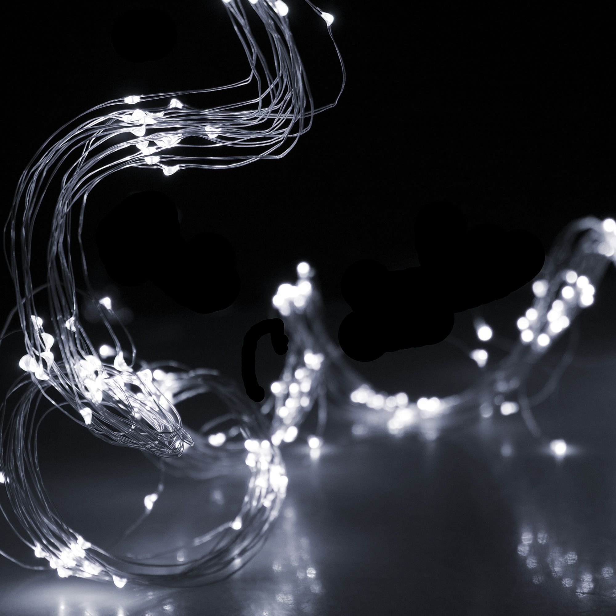 Гірлянда (кінський хвіст) Springos 2 м 300 LED CL0094 Cold White