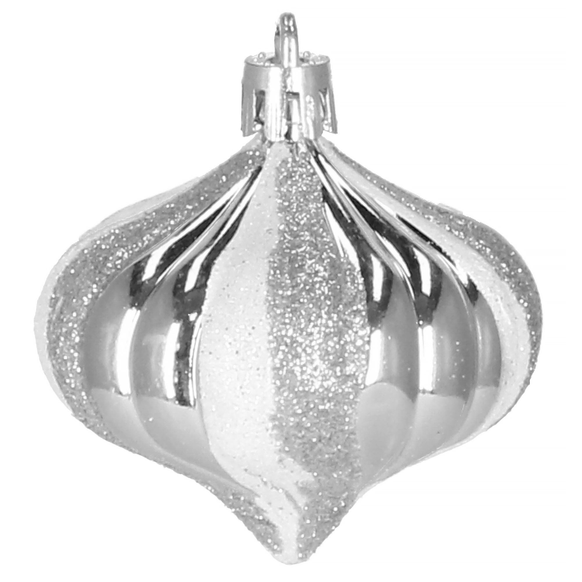 Набір ялинкових іграшок Springos d=4-6 см, h=4.5-10.5 см 77 шт CA0159