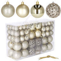 Набір ялинкових куль Springos d=3-6 см 100 шт CA0132