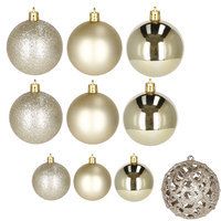 Набір ялинкових куль Springos d=3-6 см 100 шт CA0132