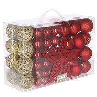 Набір ялинкових куль Springos d=3-6 см 100 шт CA0122