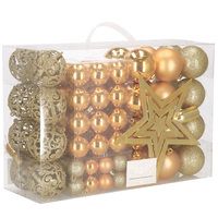 Набір ялинкових куль Springos d=3-6 см 100 шт CA0019