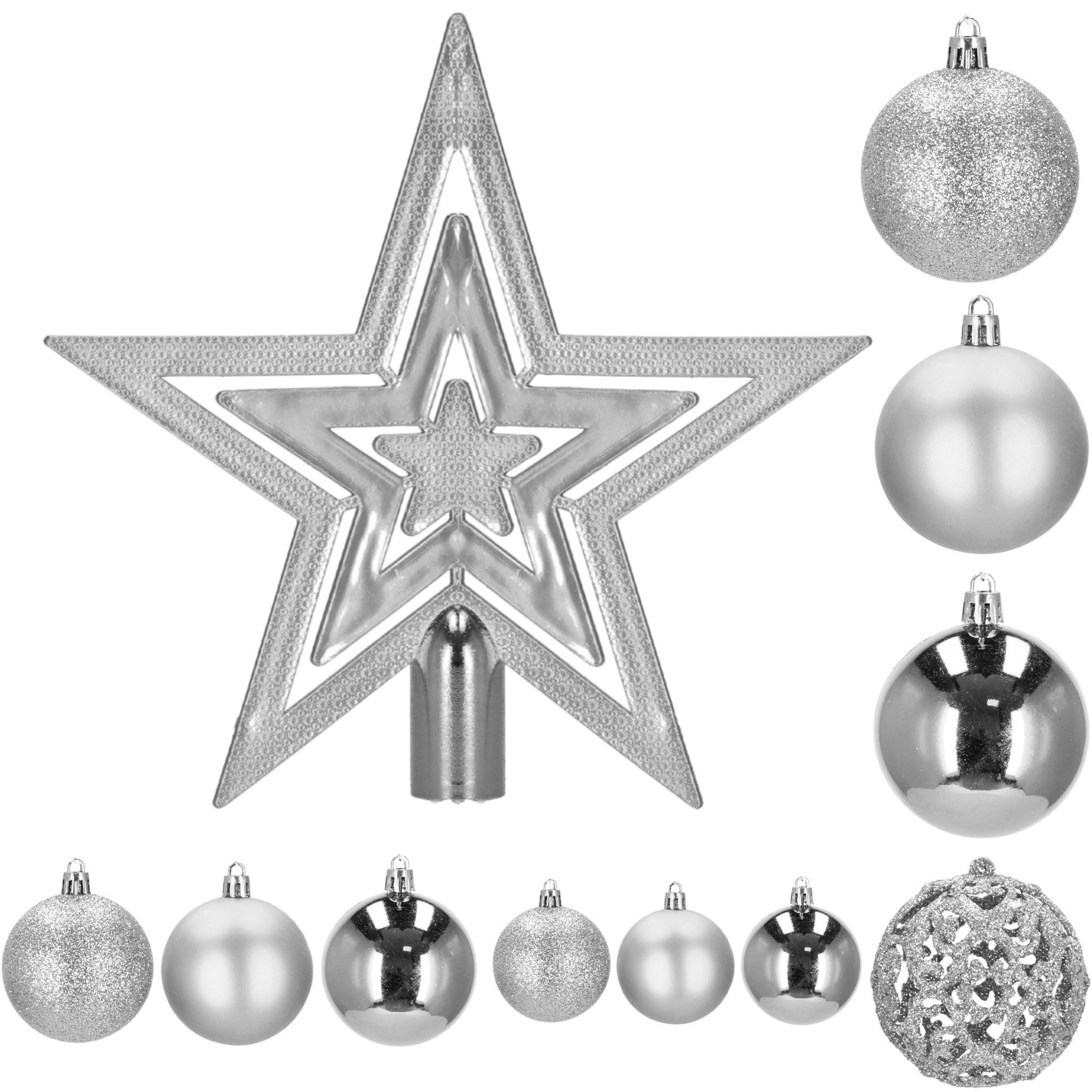 Набір ялинкових куль Springos d=3-6 см 100 шт CA0020