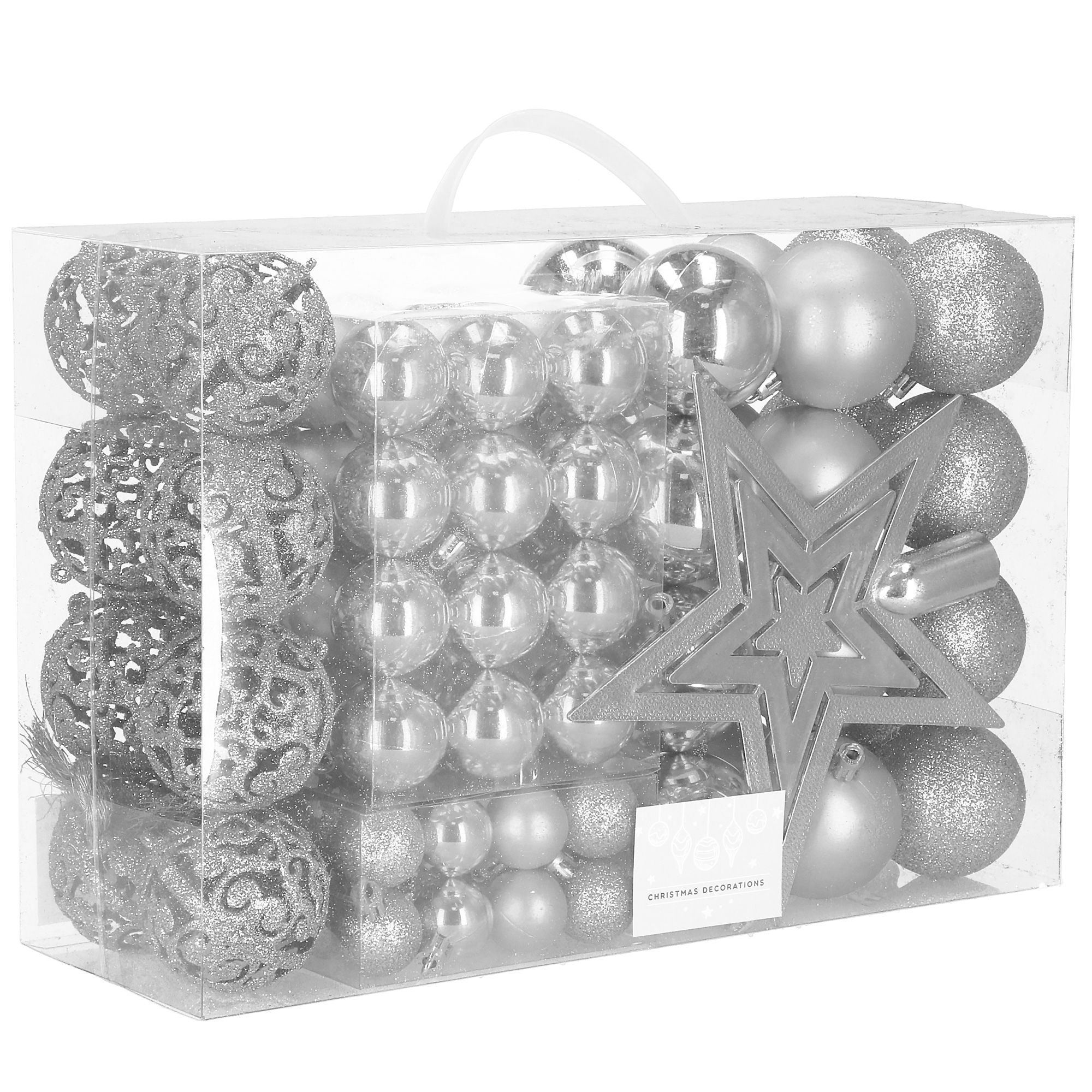 Набір ялинкових куль Springos d=3-6 см 100 шт CA0020