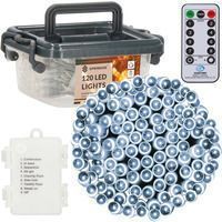 Гірлянда на батарейках Springos 9 м 120 LED CL0172 Cold White