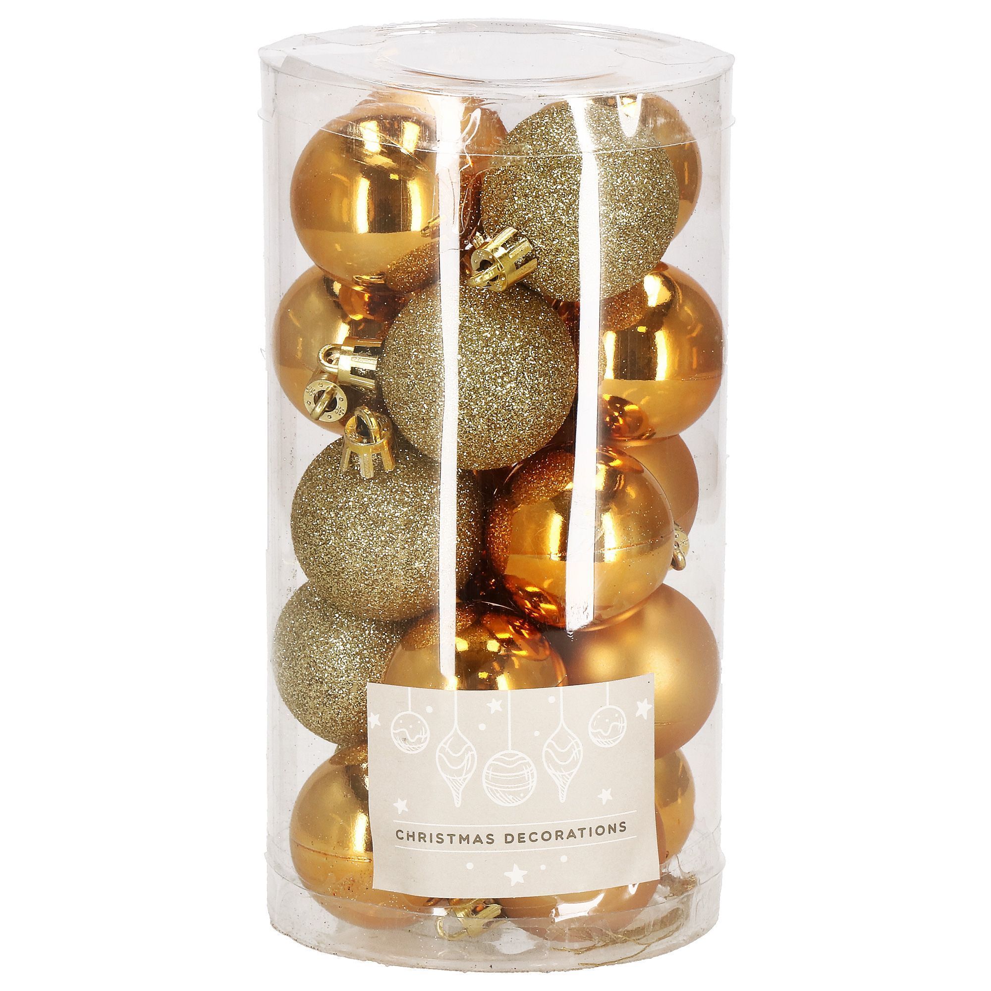 Набір ялинкових куль Springos d=4 см 20 шт CA0094