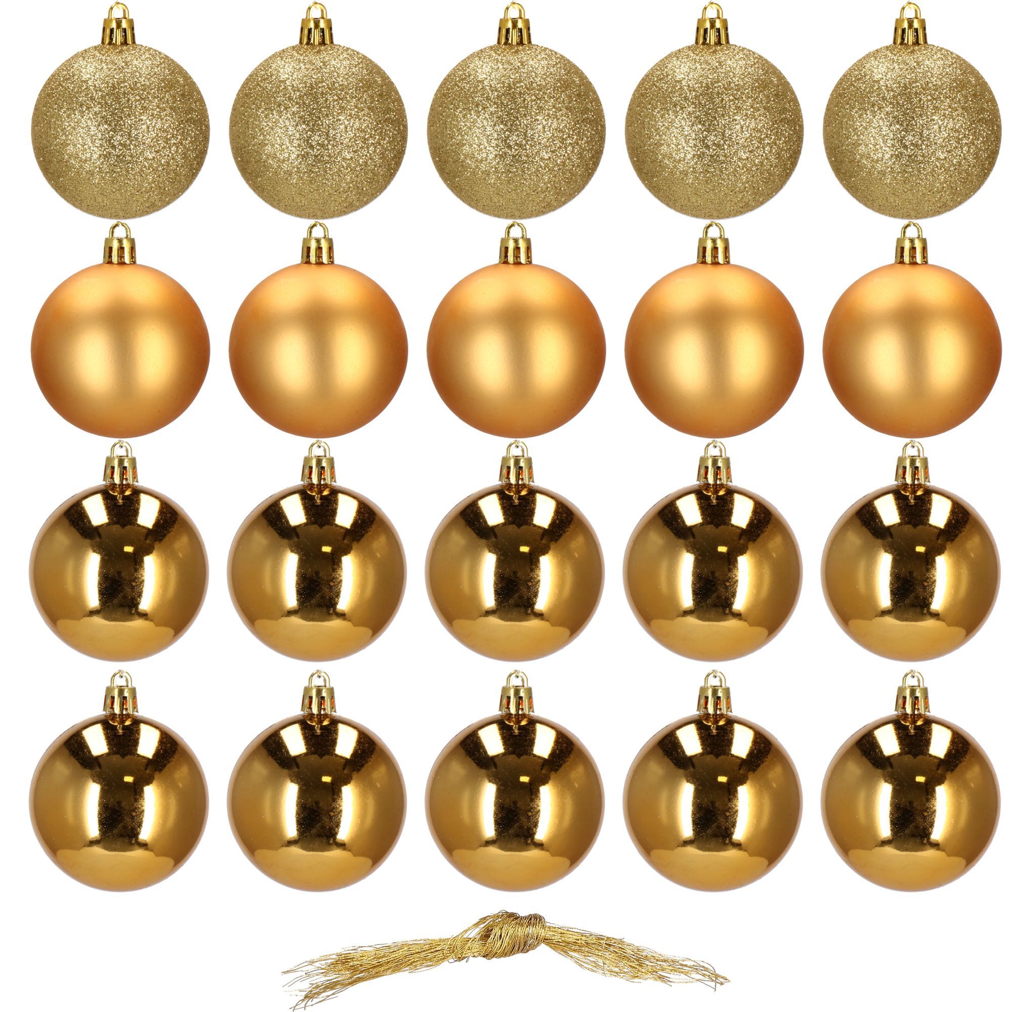 Набір ялинкових куль Springos d=4 см 20 шт CA0094