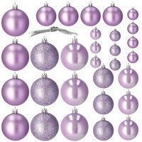 Набір ялинкових куль Springos d=6, 5, 4 см 30 шт CA0174