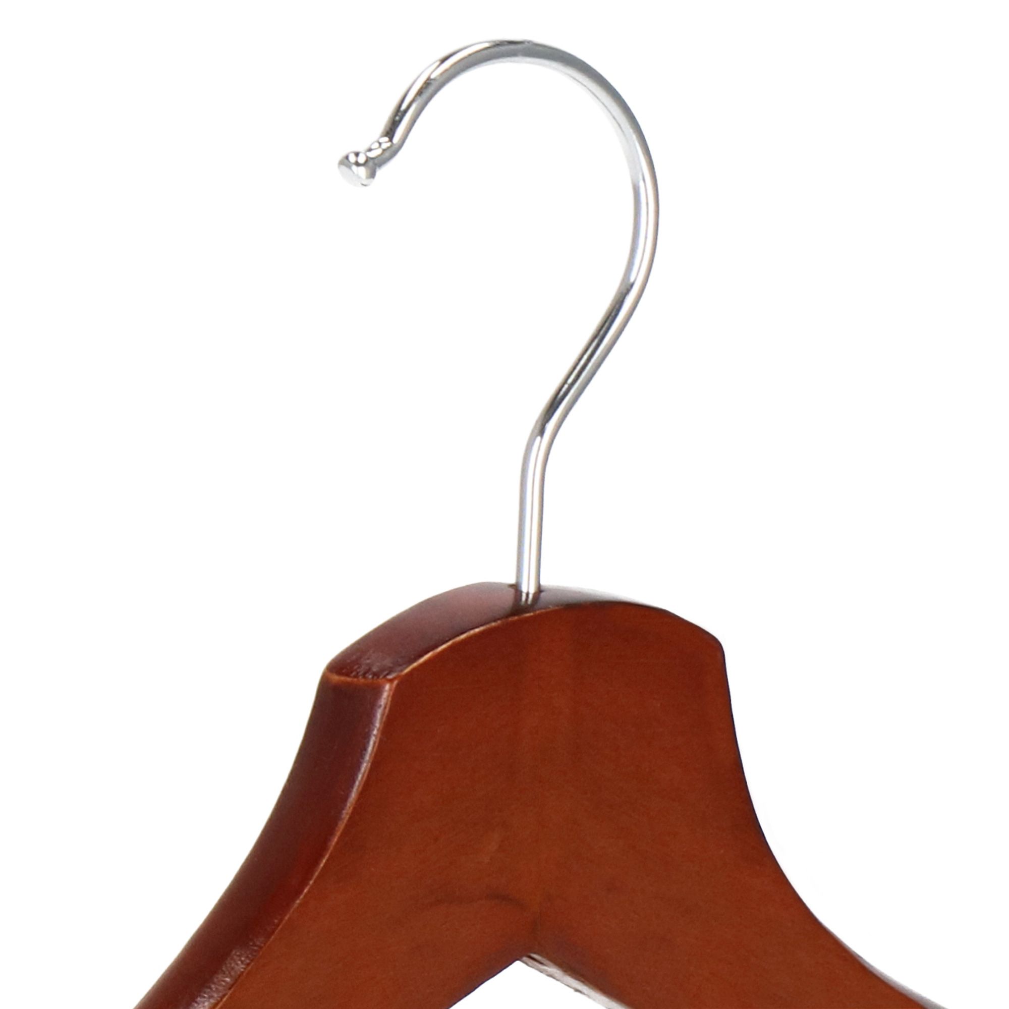 Набір дерев'яних плечиків (вішаків) для одягу 3 шт Springos HG0040