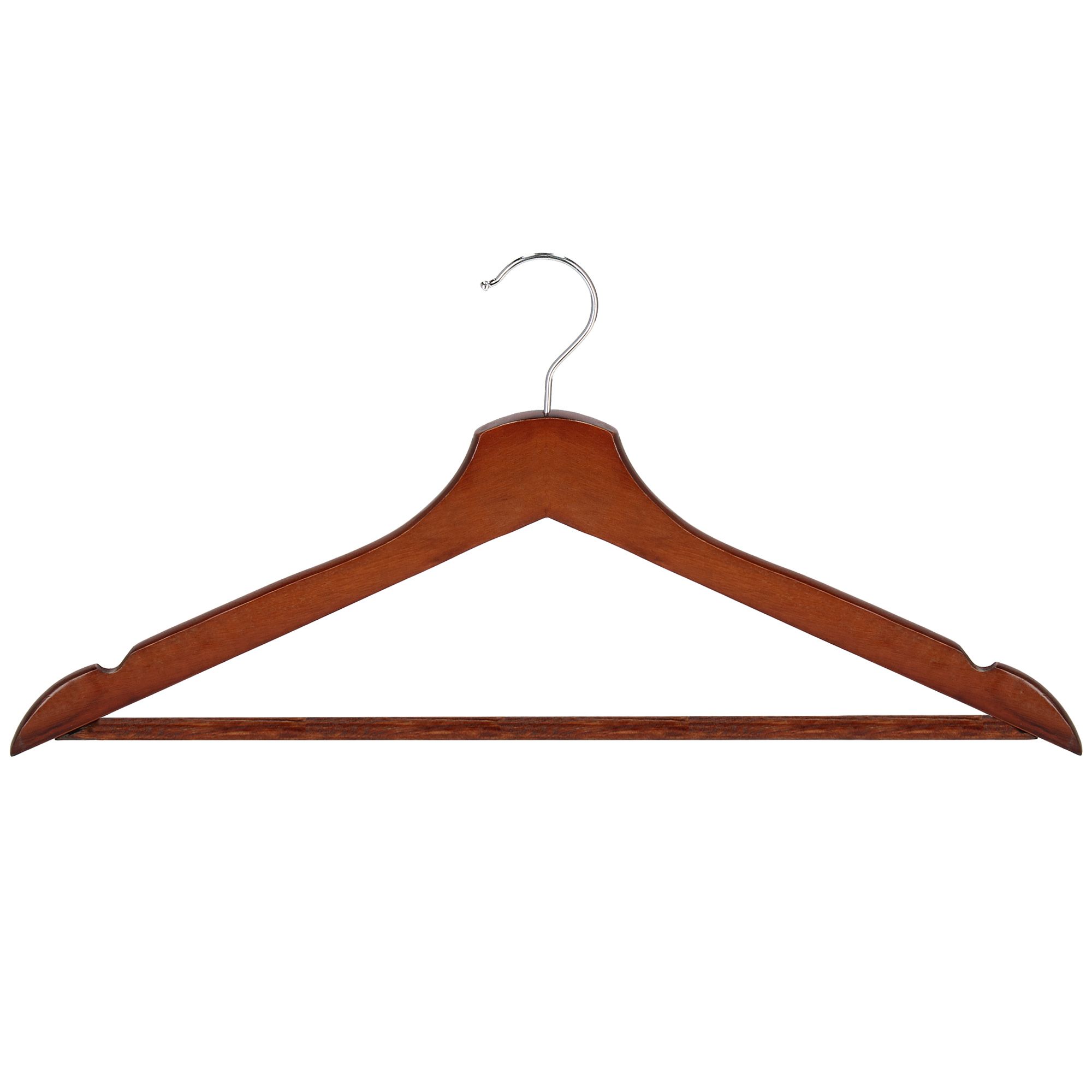 Набір дерев'яних плечиків (вішаків) для одягу 3 шт Springos HG0040