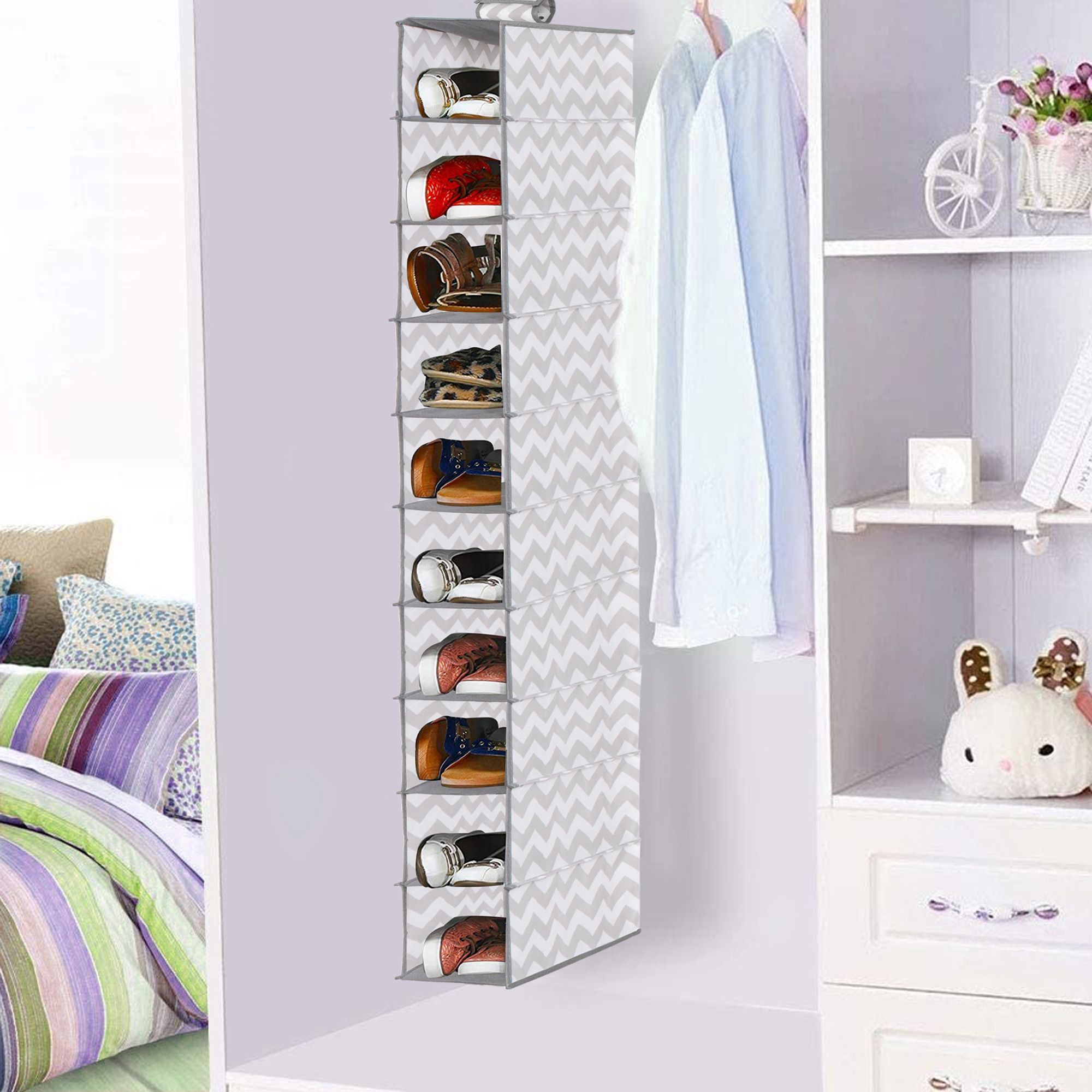 Підвісний органайзер для зберігання (одягу, білизни, аксесуарів, іграшок) Springos HA3036