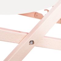 Шезлонг (крісло-лежак) дерев'яний для пляжу, тераси та саду Springos DC0010 OXFORD33