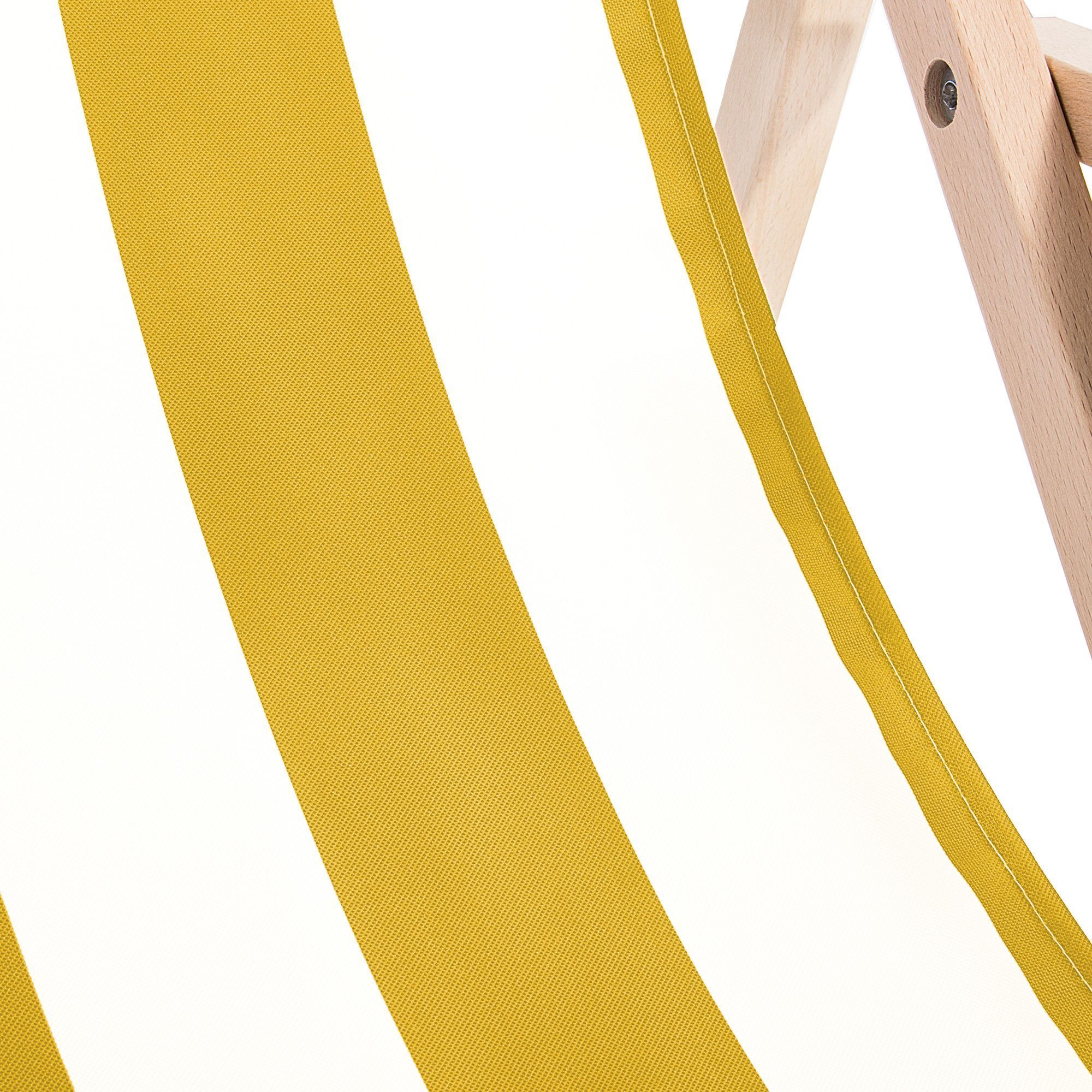 Шезлонг (крісло-лежак) дерев'яний для пляжу, тераси та саду Springos DC0010 DSWY