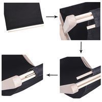 Шезлонг (крісло-лежак) дерев'яний для пляжу, тераси та саду Springos DC0010 DSWY