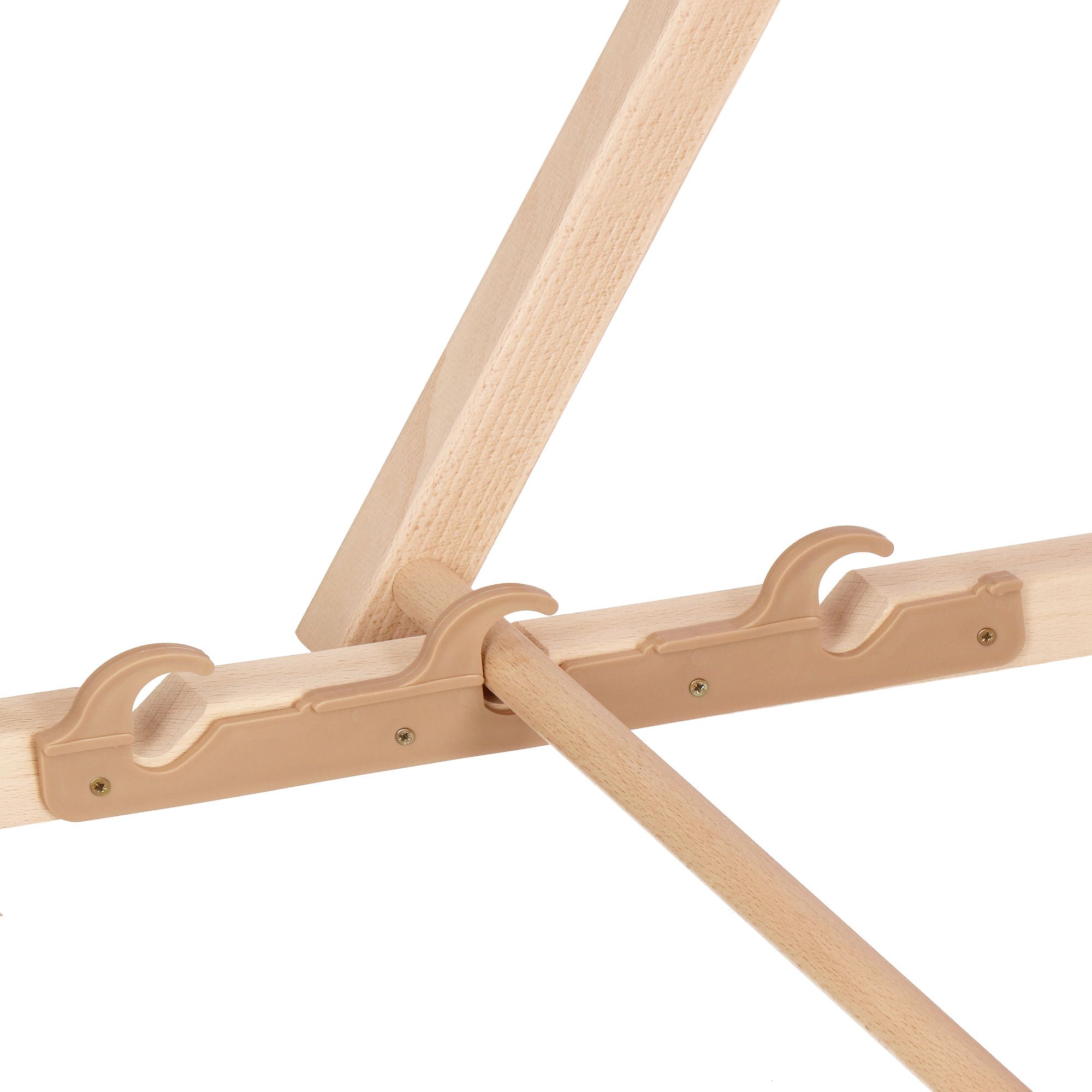 Шезлонг (крісло-лежак) дерев'яний для пляжу, тераси та саду Springos DC0003 WHBL