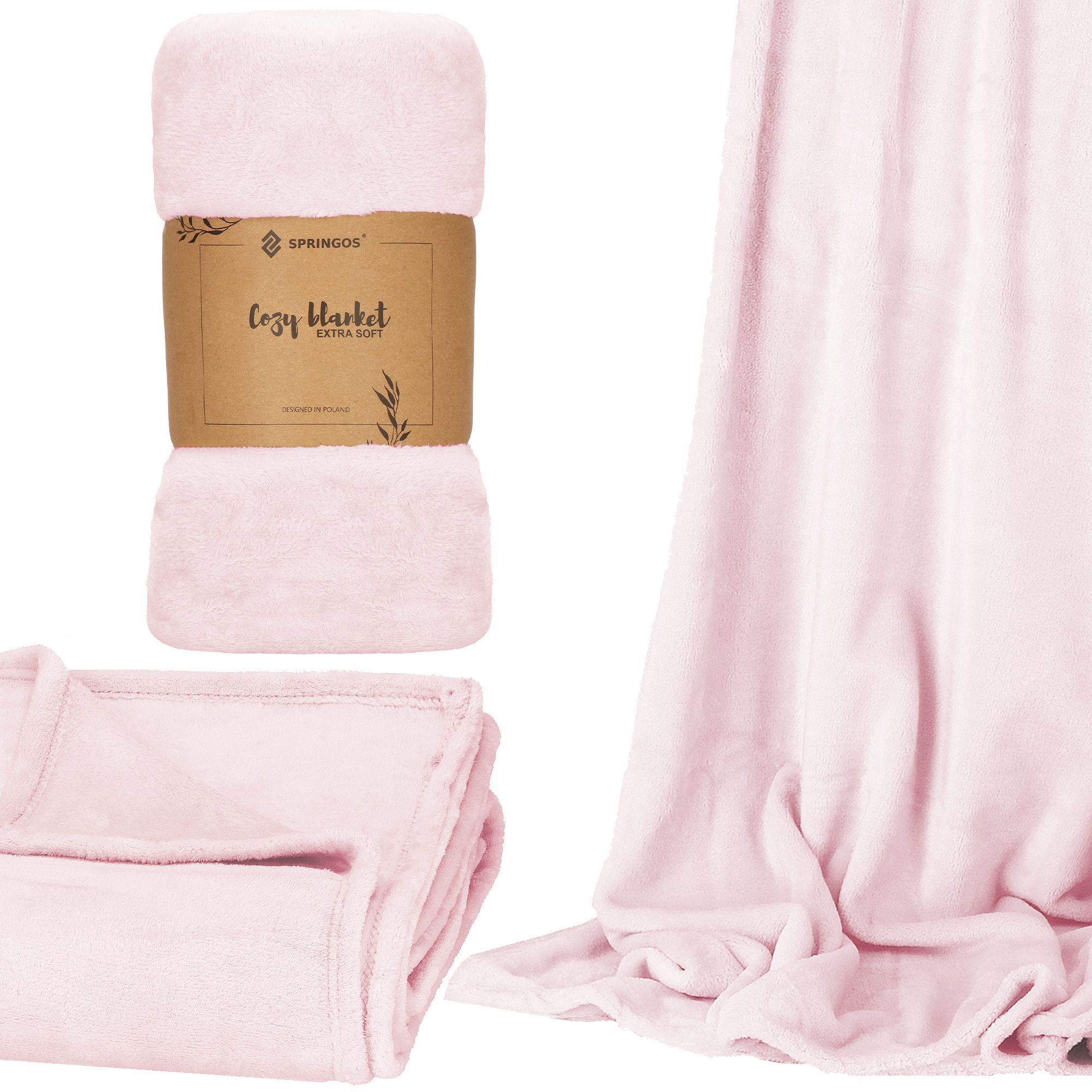 Плед-покривало Springos Extra Soft 70 x 160 см HA7176