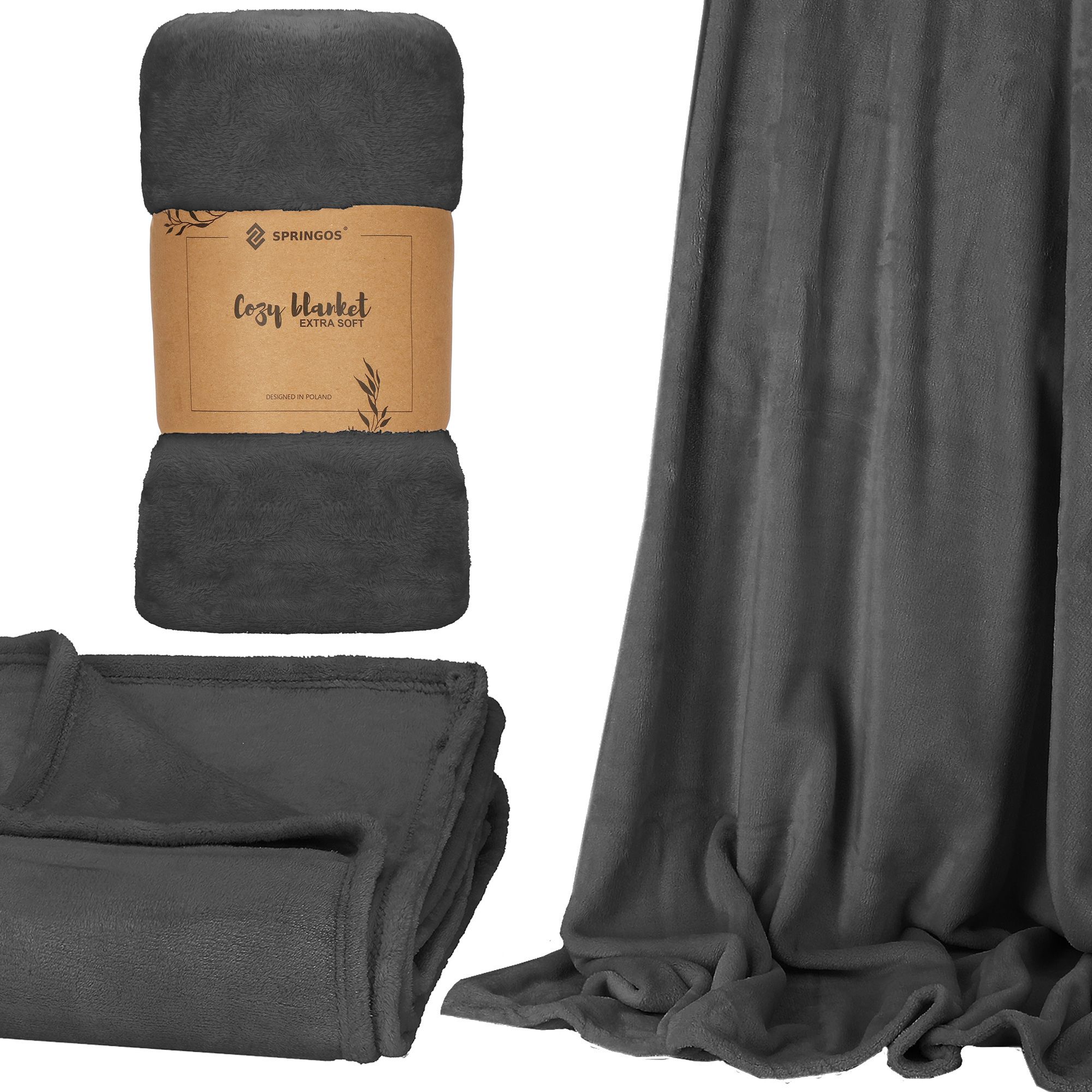 Плед-покривало Springos Extra Soft 150 x 200 см HA7181