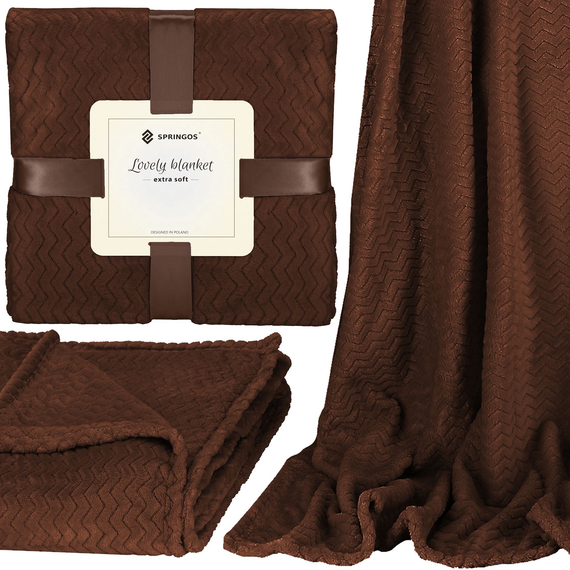 Плед-покривало Springos Extra Soft 200 x 220 см HA7159