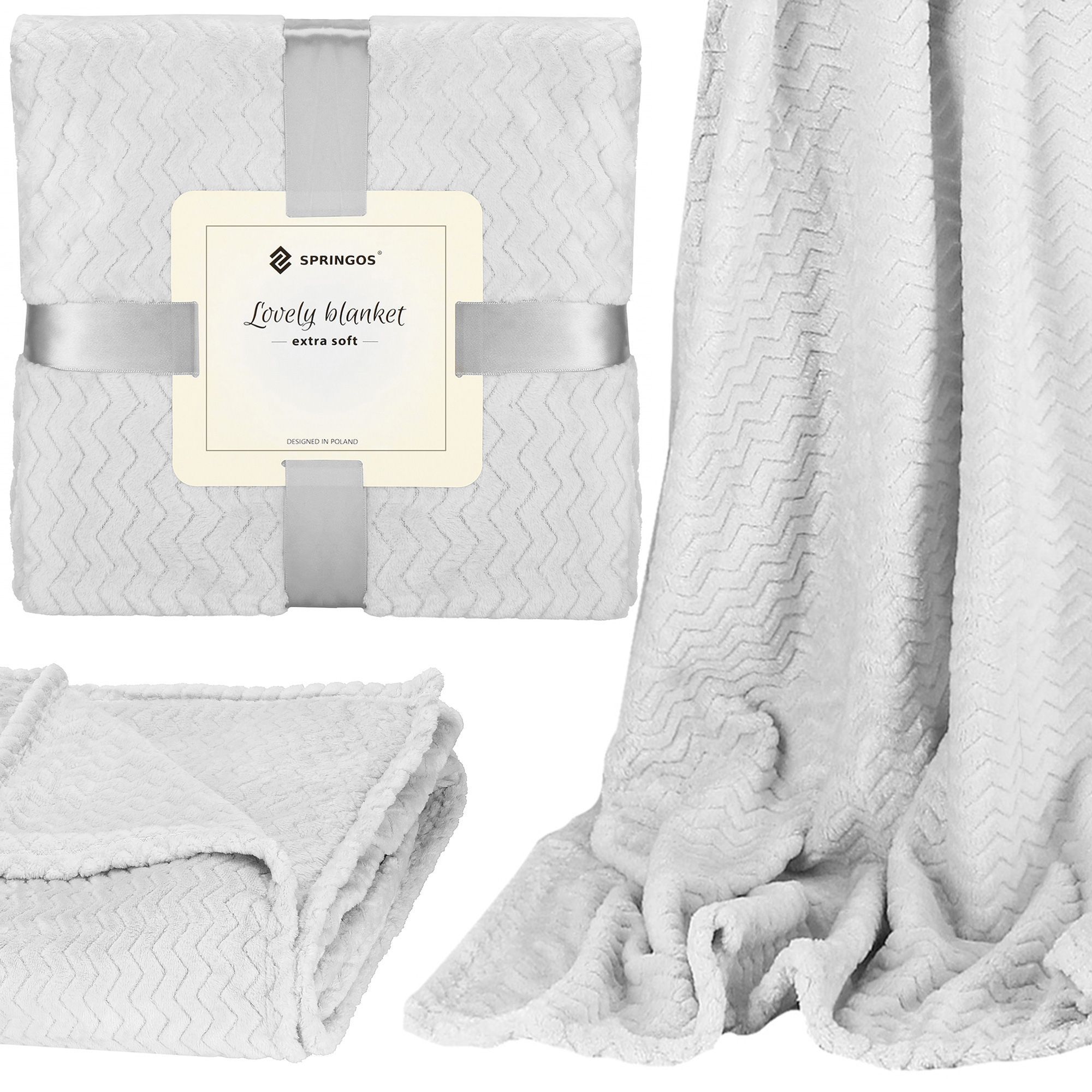 Плед-покривало Springos Extra Soft 200 x 220 см HA7150