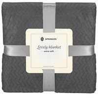 Плед-покривало Springos Extra Soft 200 x 220 см HA7151