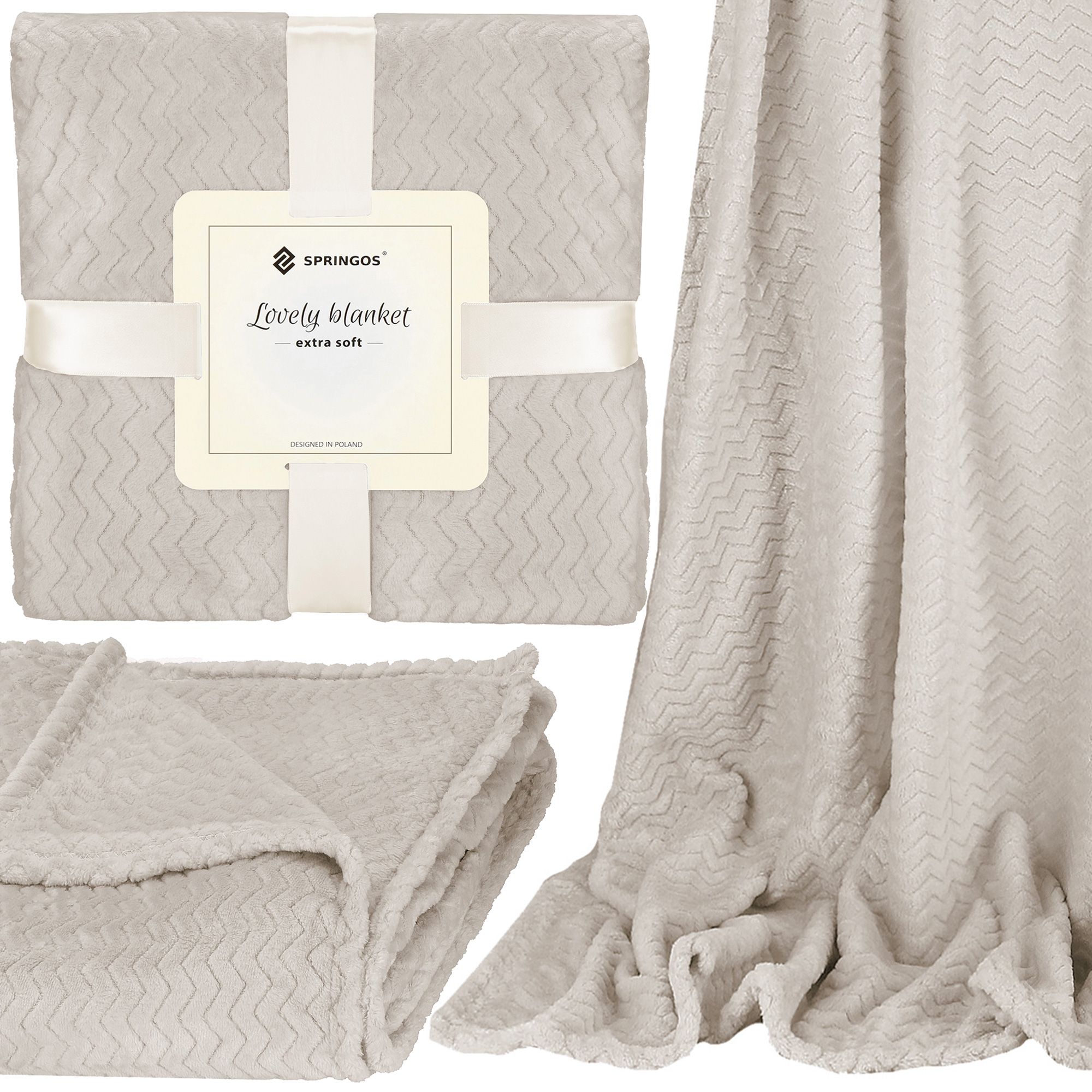 Плед-покривало Springos Extra Soft 200 x 220 см HA7155