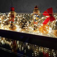 Гірлянда на батарейках Springos 1 м 10 LED CL4025 Warm White