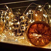 Гірлянда на батарейках Springos 1 м 10 LED CL4025 Warm White