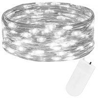 Гірлянда на батарейках Springos 1 м 10 LED CL4026 Cold White
