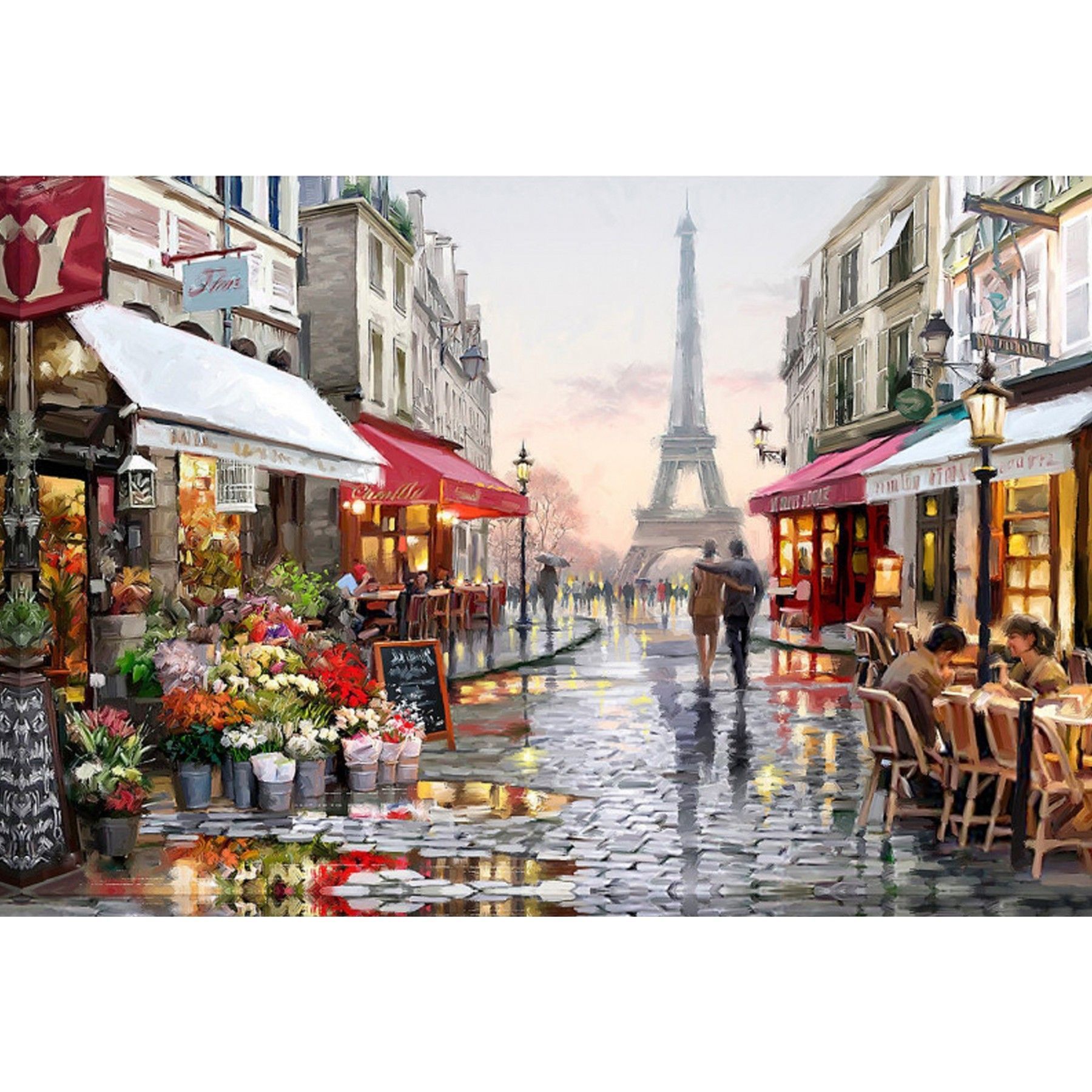 Набір алмазної мозаїки (вишивки) Springos 40 x 30 см DP0003