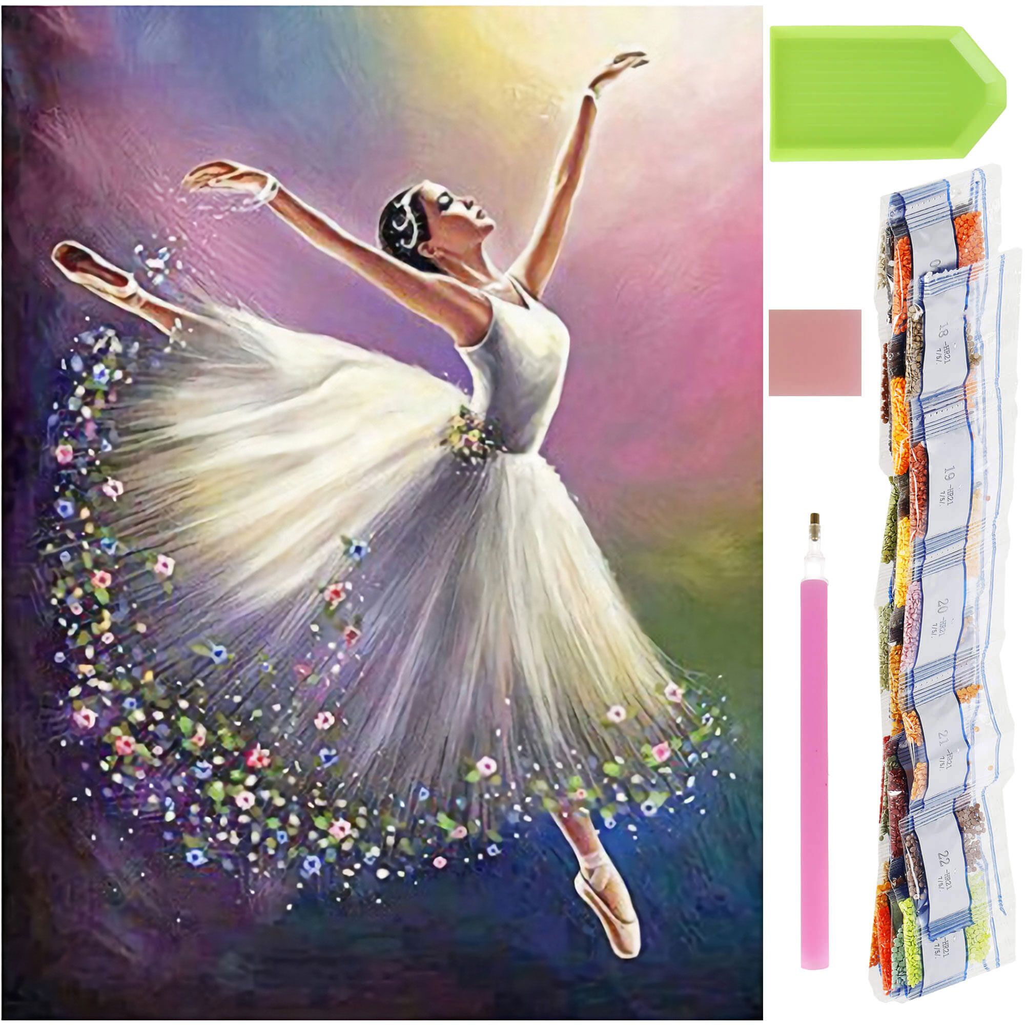 Набір алмазної мозаїки (вишивки) Springos 40 x 30 см DP0011