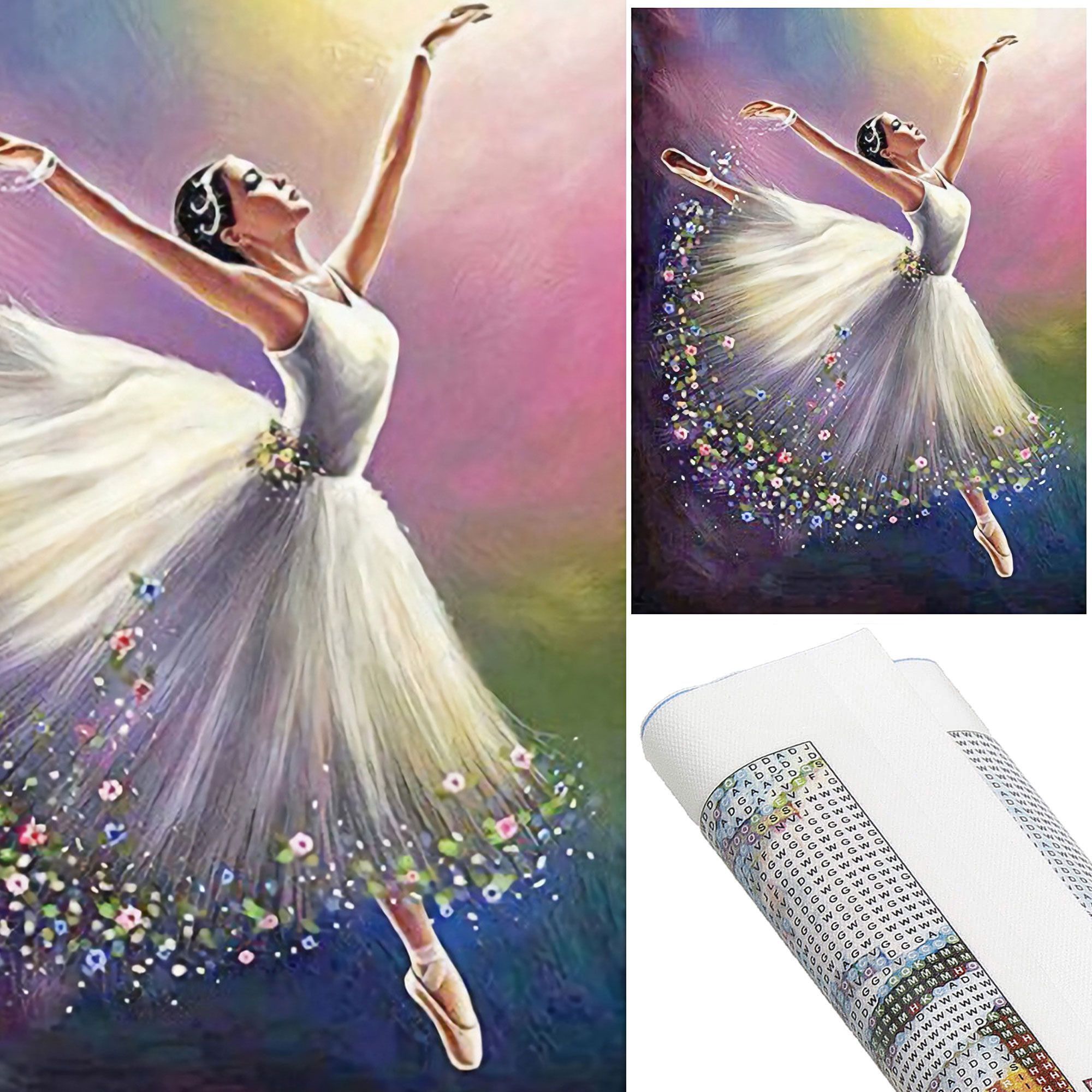 Набір алмазної мозаїки (вишивки) Springos 40 x 30 см DP0011