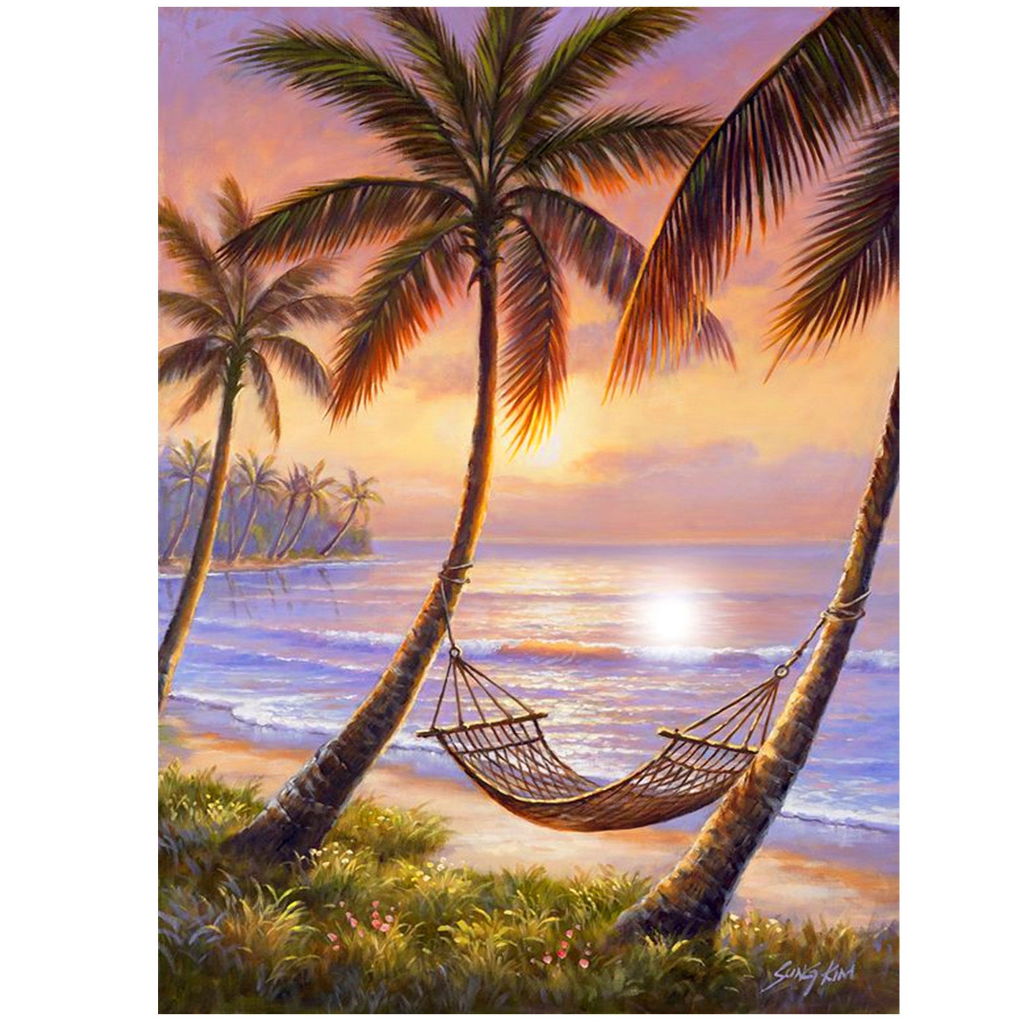 Набір алмазної мозаїки (вишивки) Springos 40 x 30 см DP0012