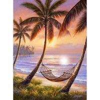 Набір алмазної мозаїки (вишивки) Springos 40 x 30 см DP0012