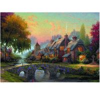 Набір алмазної мозаїки (вишивки) Springos 40 x 30 см DP0013