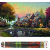 Набір алмазної мозаїки (вишивки) Springos 40 x 30 см DP0013