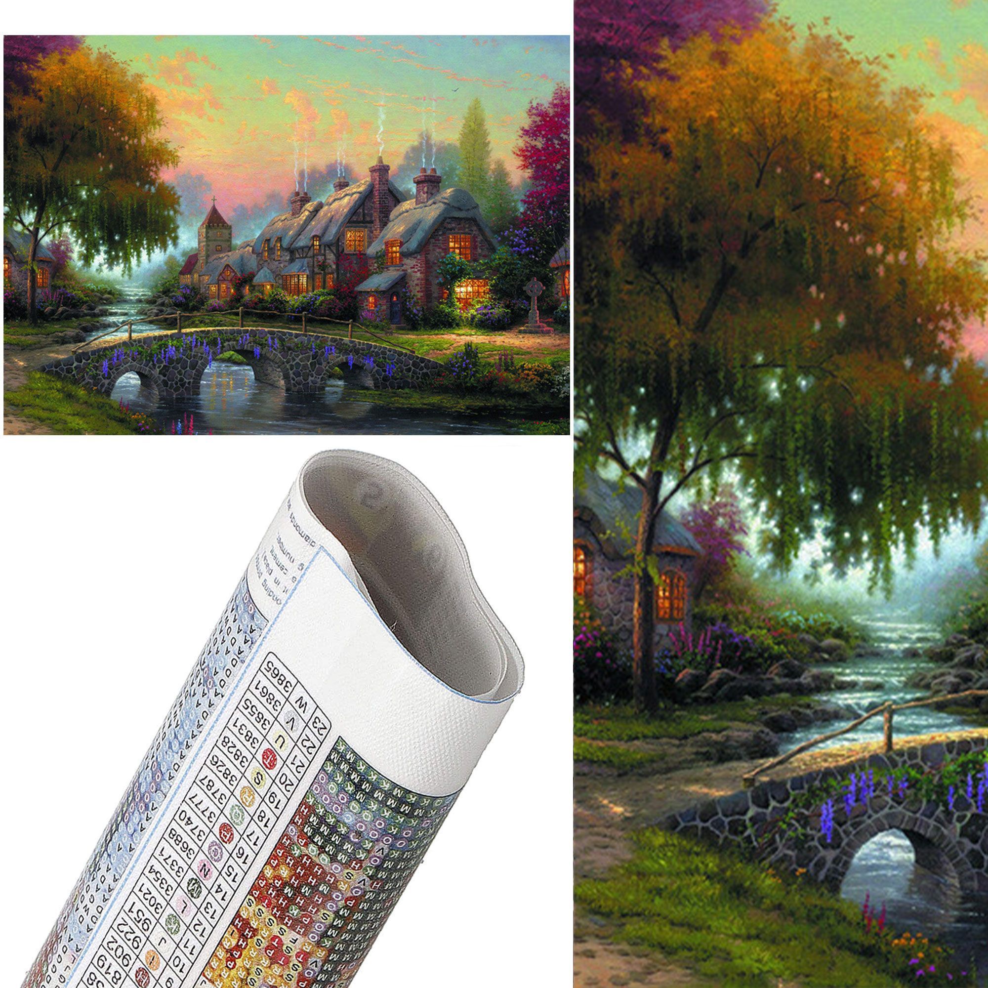 Набір алмазної мозаїки (вишивки) Springos 40 x 30 см DP0013