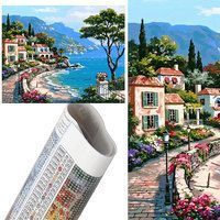 Набір алмазної мозаїки (вишивки) Springos 40 x 30 см DP0015