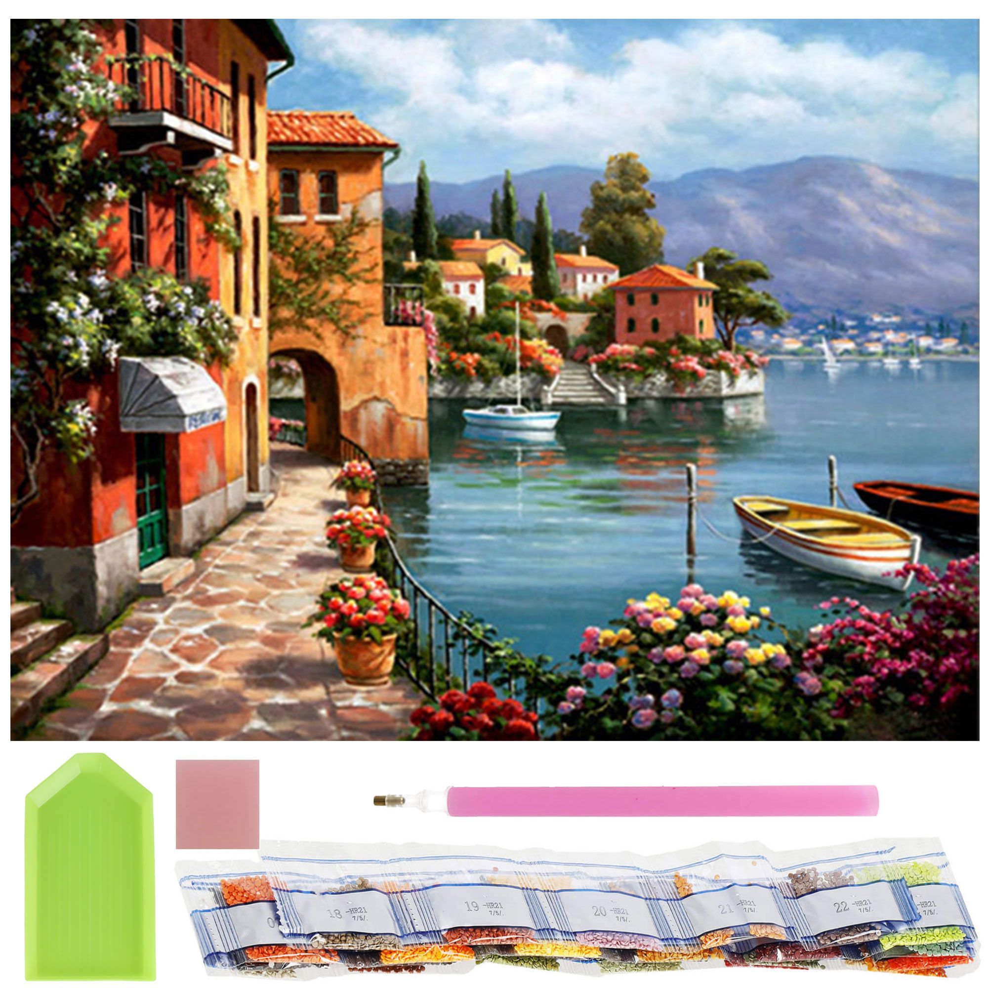 Набір алмазної мозаїки (вишивки) Springos 40 x 30 см DP0016