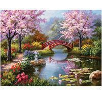 Набір алмазної мозаїки (вишивки) Springos 40 x 30 см DP0017