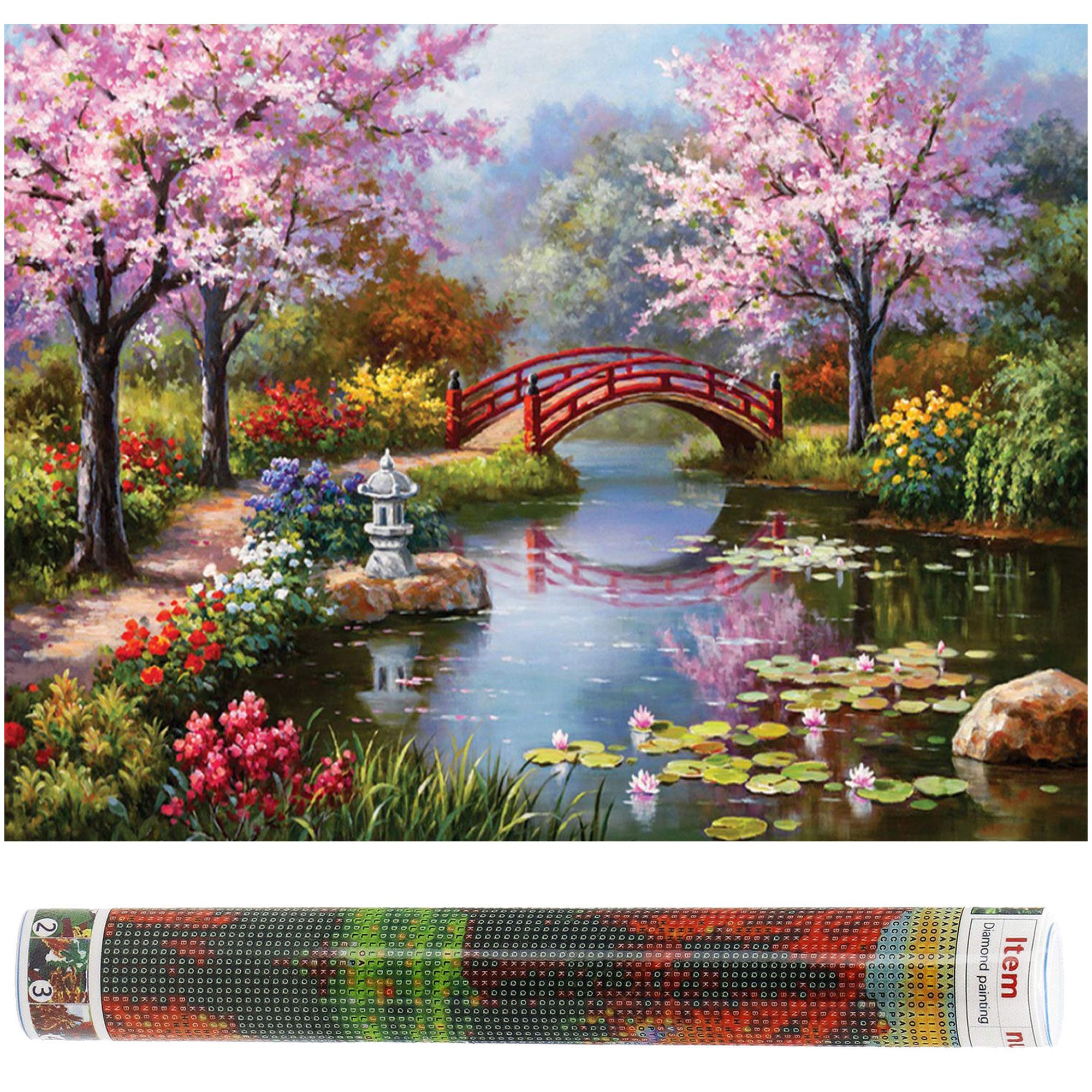 Набір алмазної мозаїки (вишивки) Springos 40 x 30 см DP0017