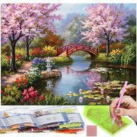 Набір алмазної мозаїки (вишивки) Springos 40 x 30 см DP0017