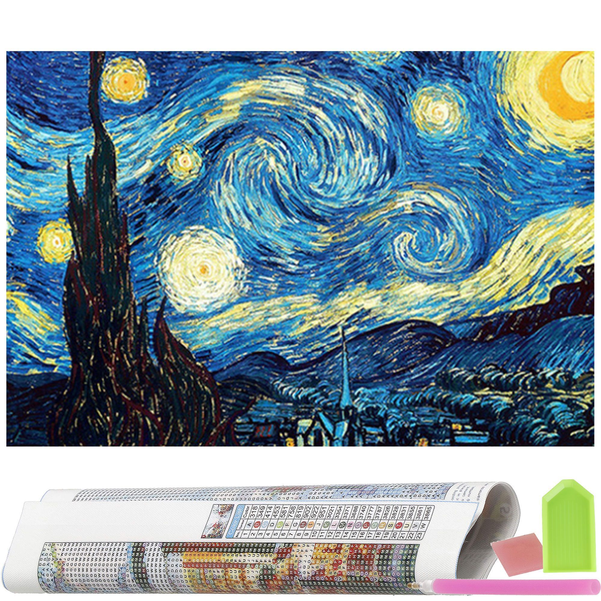 Набір алмазної мозаїки (вишивки) Springos 40 x 30 см DP0018