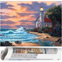 Набір алмазної мозаїки (вишивки) Springos 40 x 30 см DP0020