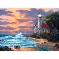 Набір алмазної мозаїки (вишивки) Springos 40 x 30 см DP0020