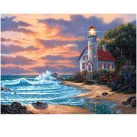 Набір алмазної мозаїки (вишивки) Springos 40 x 30 см DP0020